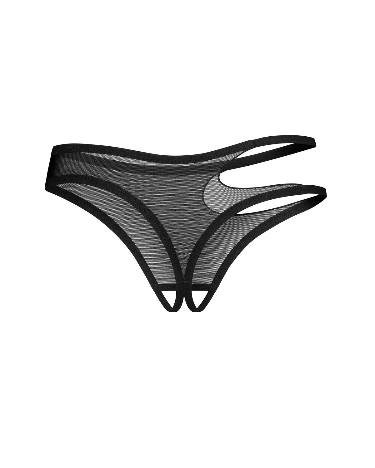 Obsessive - Saturis string ouvert noir - ITX-P00652 - image 5