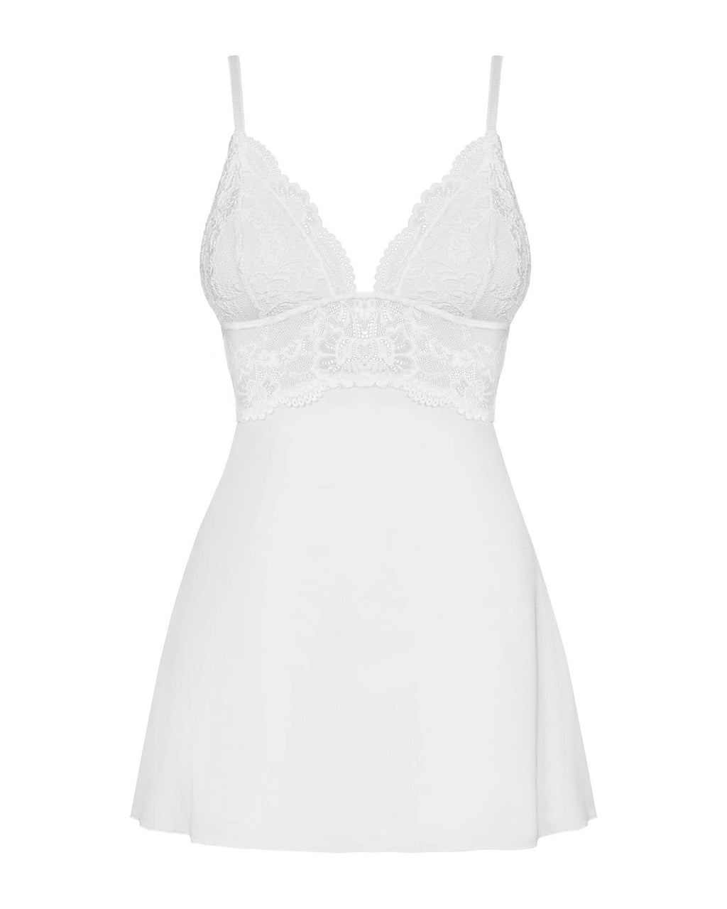 Obsessive - 810-BAB-2 Babydoll - Blanc - ITX-P00663 - image 5