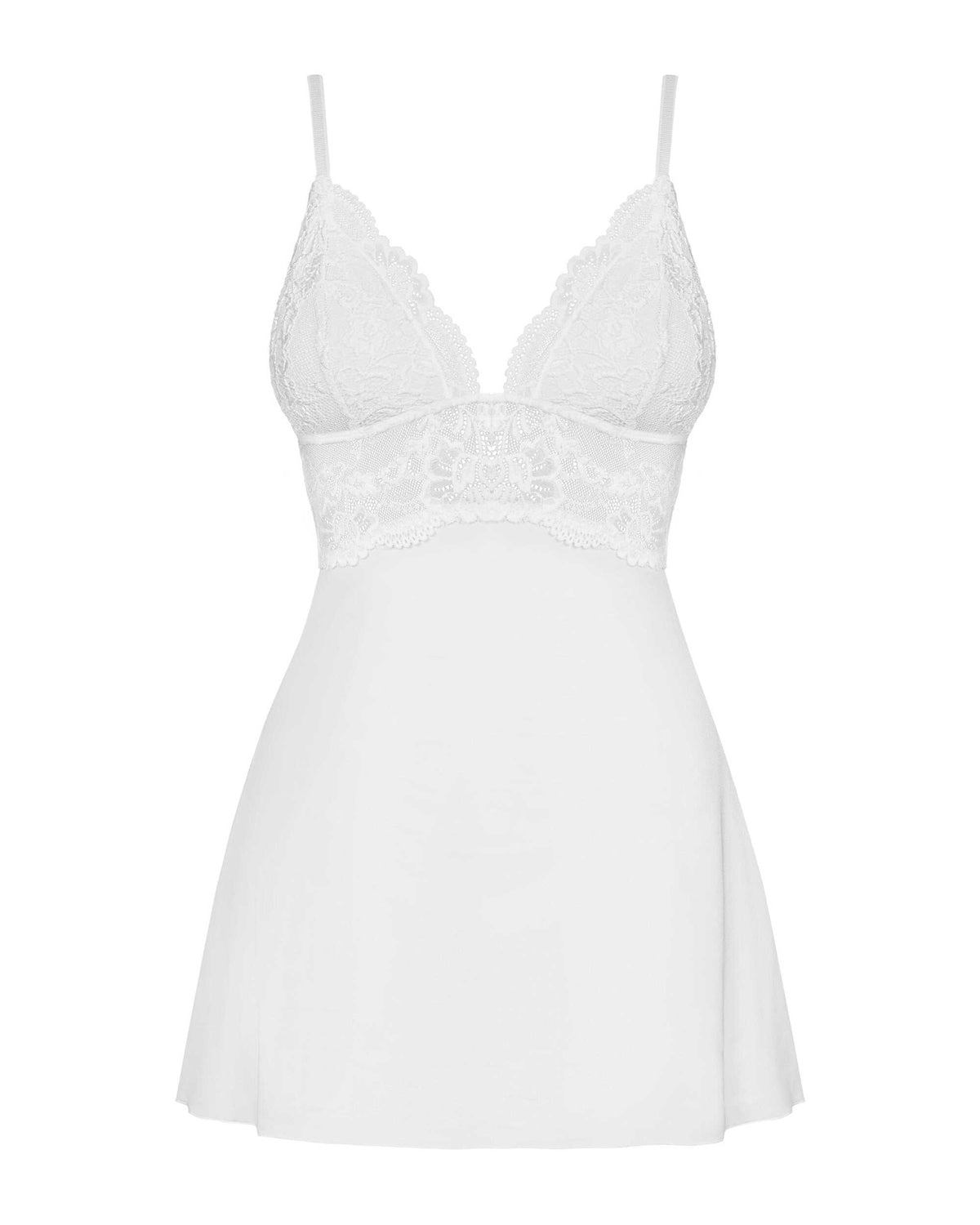 Obsessive - 810-BAB-2 Babydoll - Blanc - ITX-P00663 - image 5