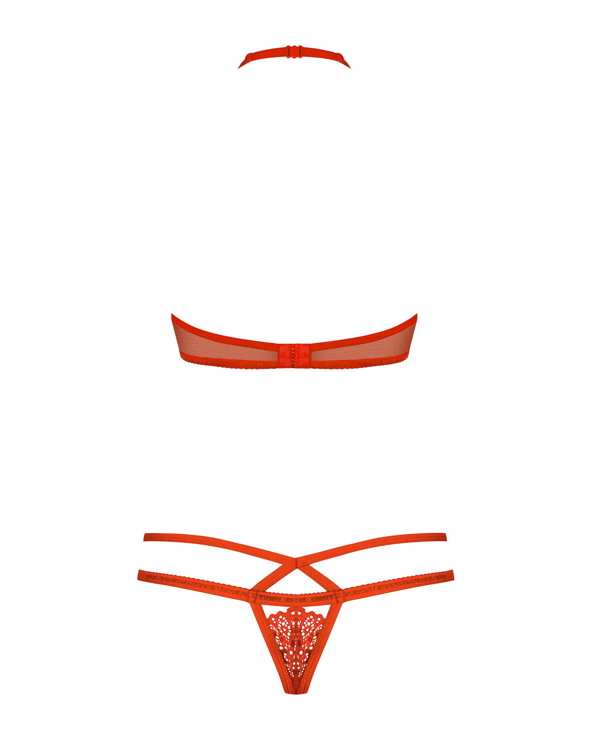 Obsessive - 838-SET-3 Ensemble 2 pcs - Rouge - ITX-P00764 - image 5