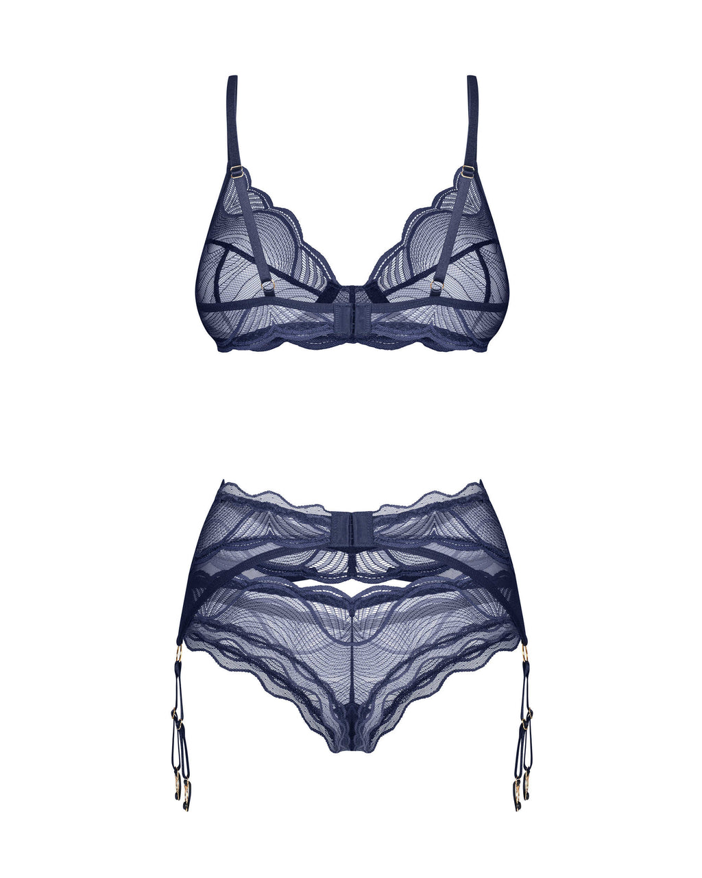 Obsessive - Nightly blue ensemble 3 pièces - Bleu - ITX-P00889 - image 5