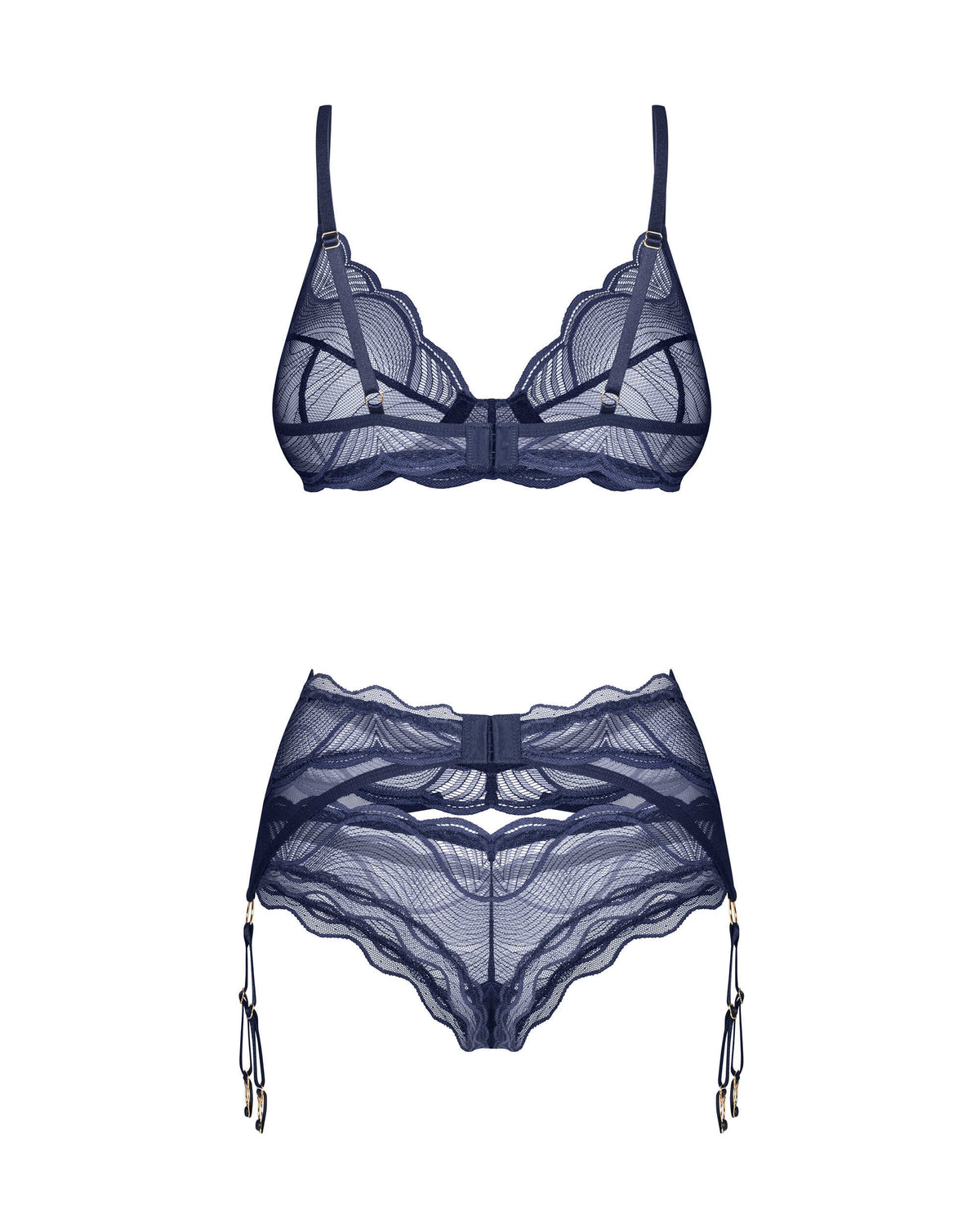 Obsessive - Nightly blue ensemble 3 pièces - Bleu - ITX-P00889 - image 5