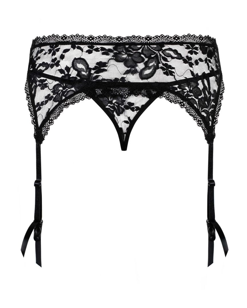 Obsessive - Catia Porte-jarretelles - Noir - ITX-P01115 - image 5