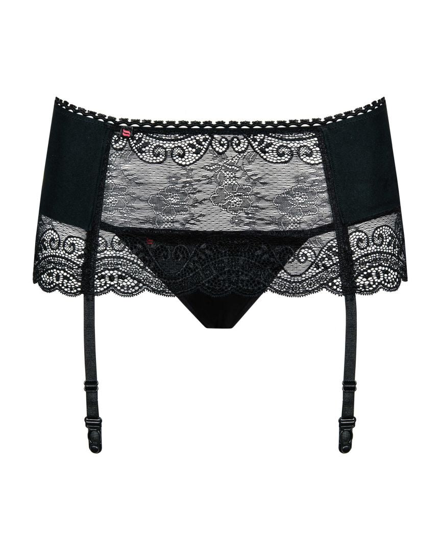 Obsessive - Miamor Porte-jarretelles - Noir - ITX-P01117 - image 5