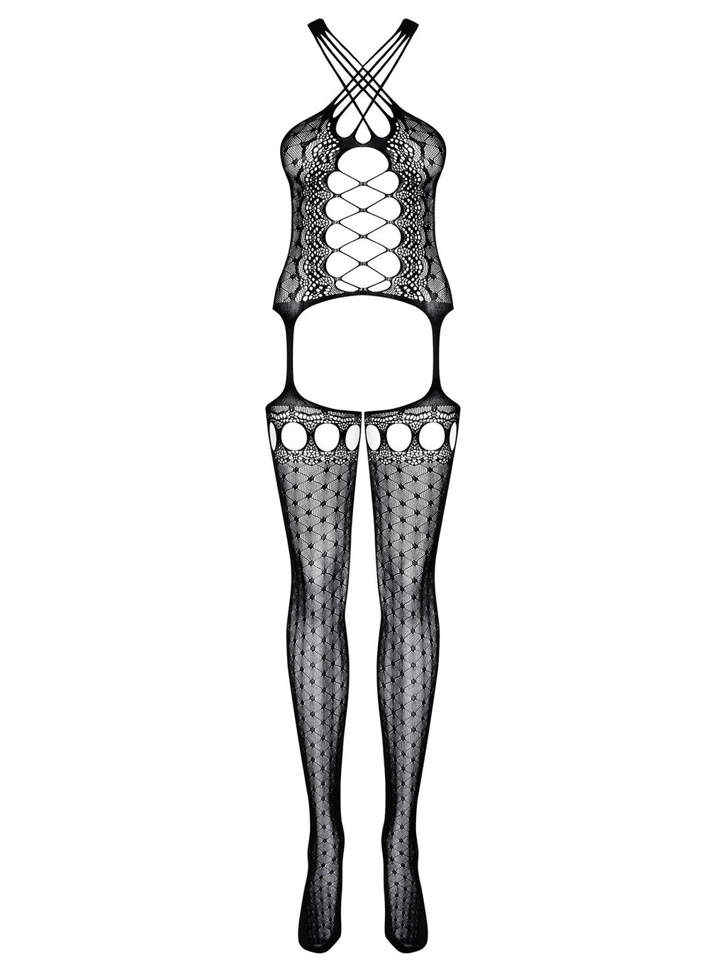 Obsessive - G313 Bodystocking - Noir - ITX-P01258 - image 5
