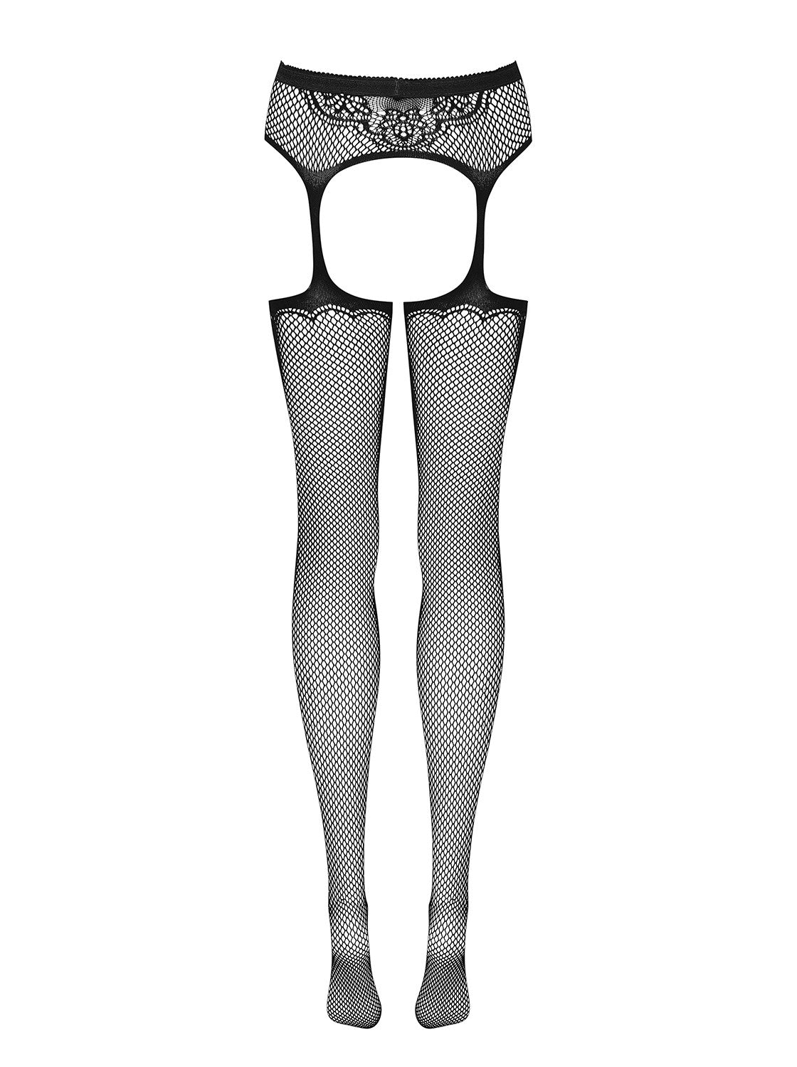 Obsessive - S232 Bas Jarretelles - Noir - ITX-P01374 - image 5