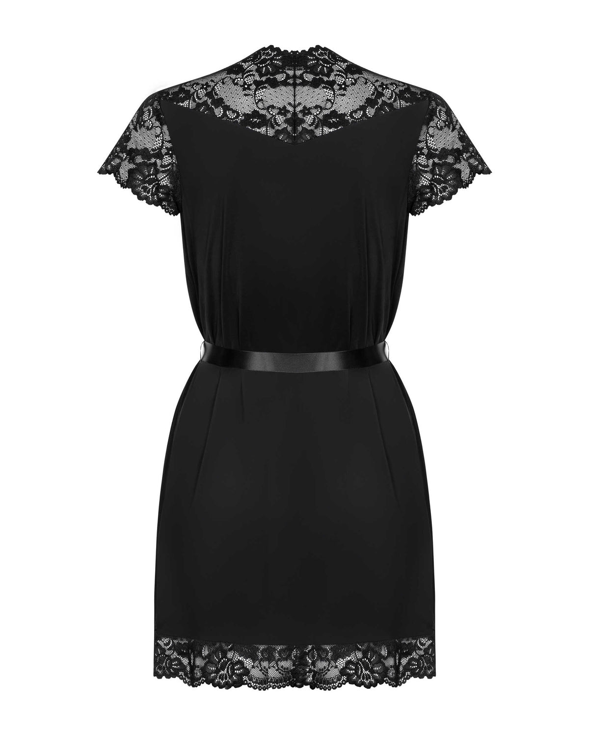 Obsessive - 810-PEI-1 Peignoir - Noir - ITX-P01762 - image 3
