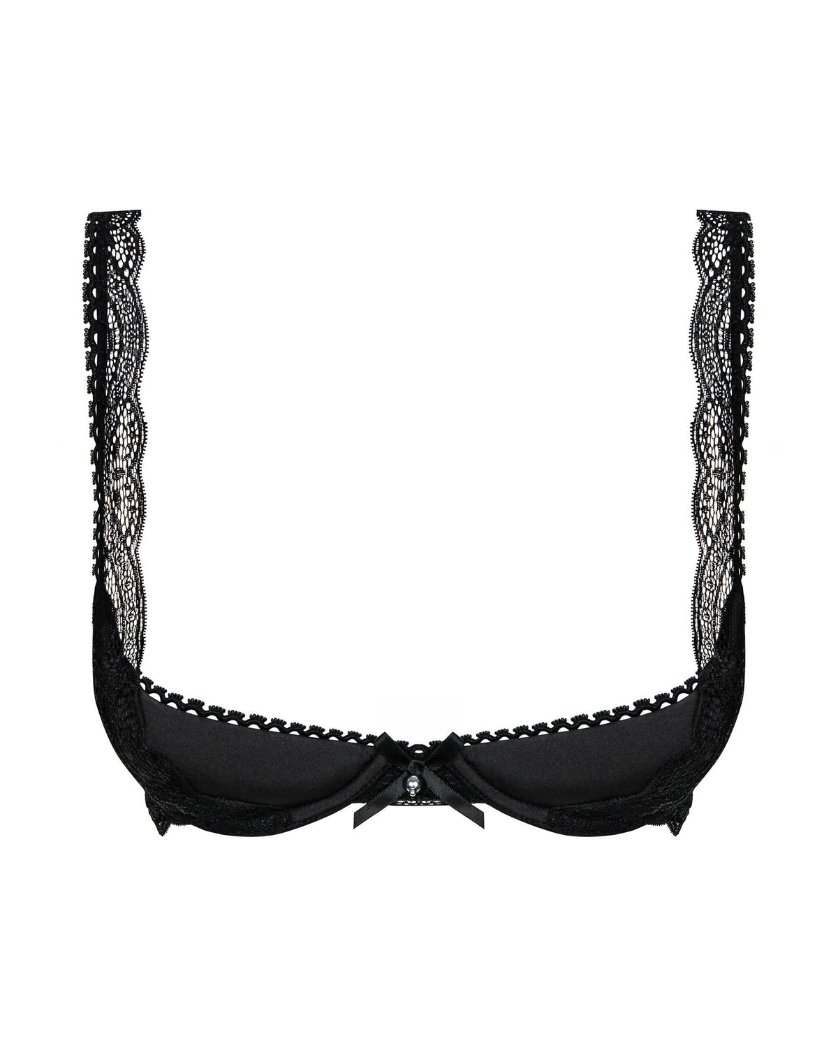 Obsessive - Miamor Demi Soutien-gorge - Noir - ITX-P02221 - image 5