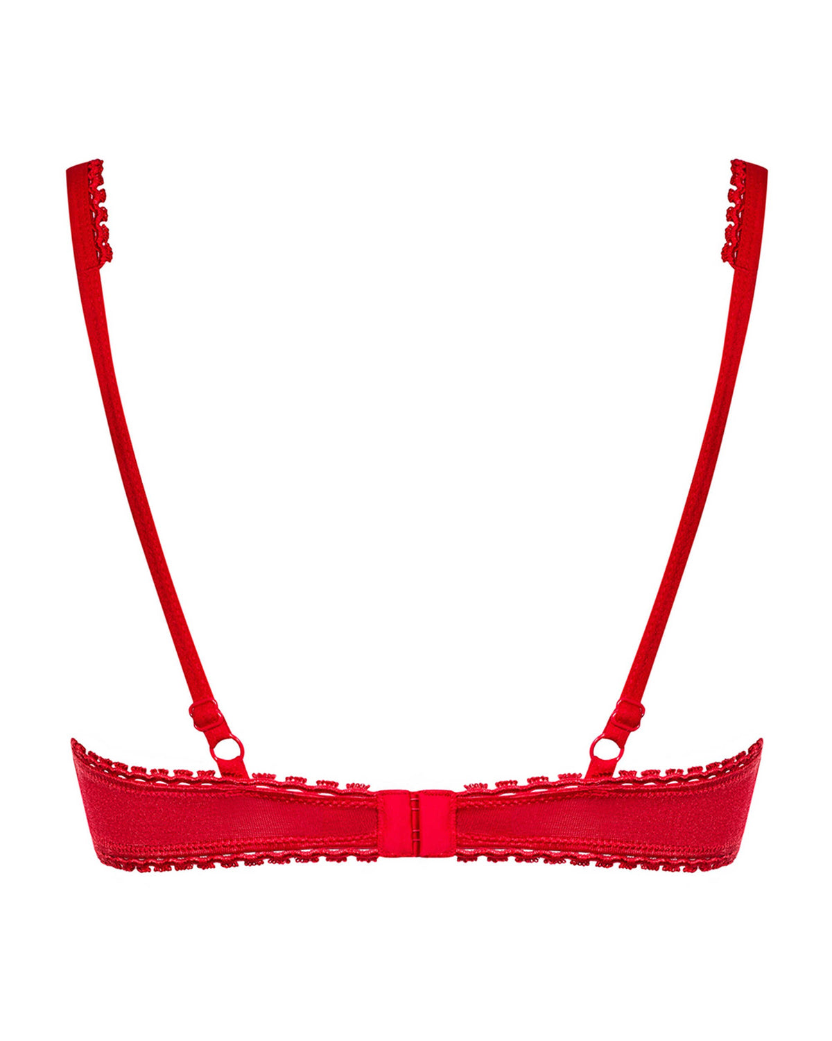 Obsessive - Lovica Demi Soutien-gorge - Rouge - ITX-P02222 - image 4