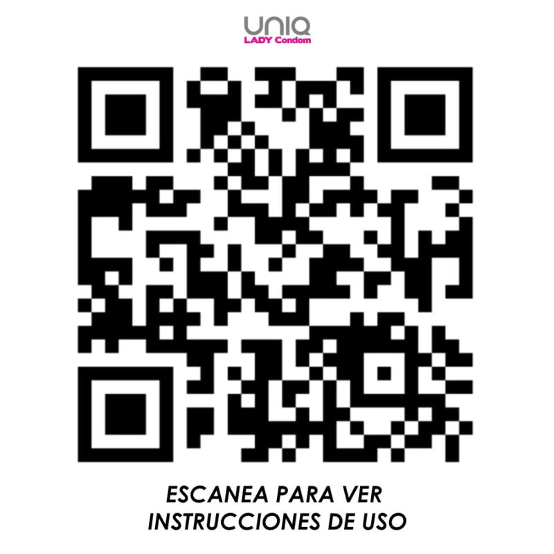 UNIQ LADY – Préservatif Interne Sans Latex – Boîte de 3