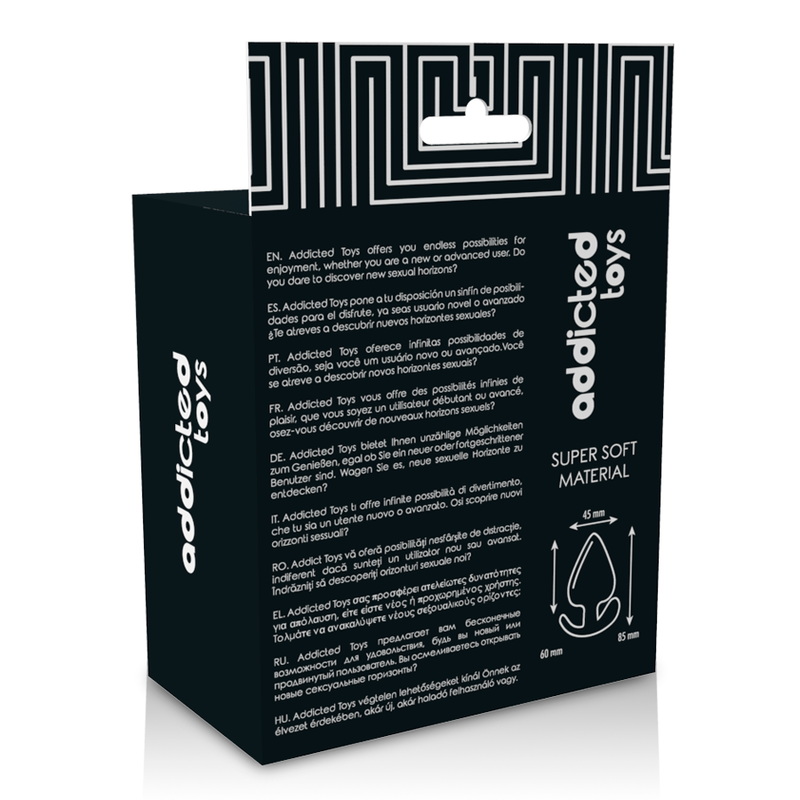 ADDICTED TOYS – Plug anal 8,5 cm – présentation