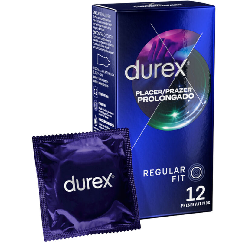 DUREX – Plaisir Prolongé – Préservatifs Retardants 12 unités