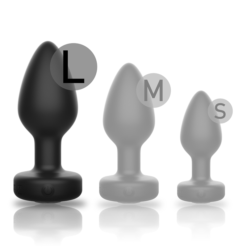 IBIZA – PLUG ANAL TÉLÉCOMMANDE TAILLE L