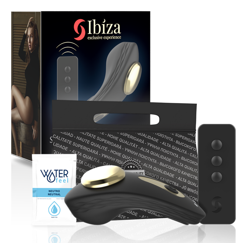 Ibiza - Vibrateur de culotte en silicone avec télécommande sans fil