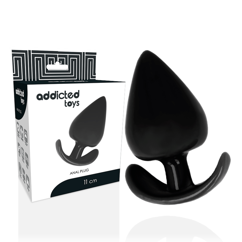 ADDICTED TOYS – Bouchon anal noir – vue complémentaire