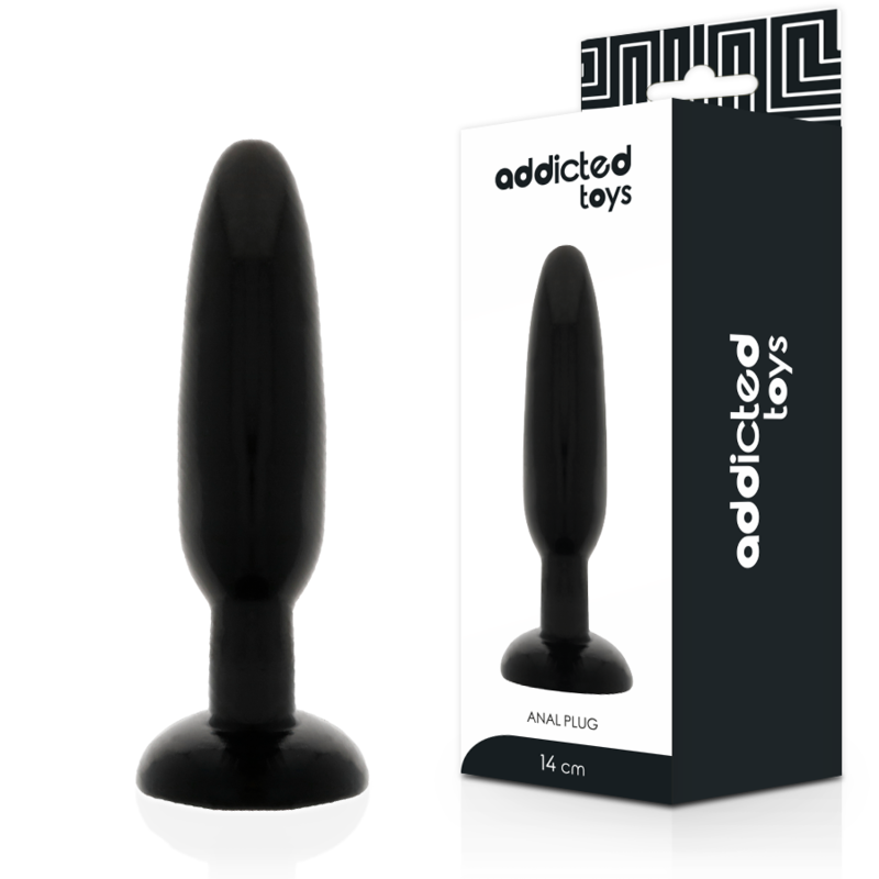 ADDICTED TOYS – Plug anal noir – détail produit