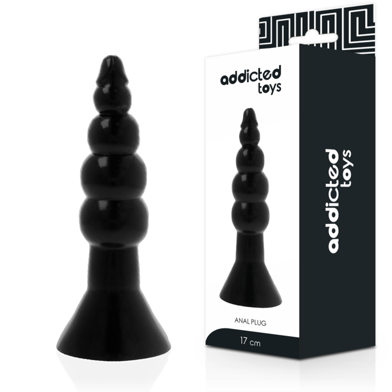 ADDICTED TOYS – Plug anal noir – autre vue