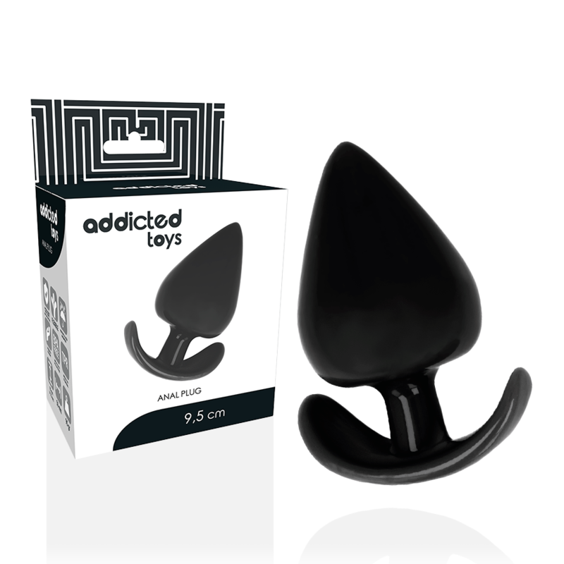 ADDICTED TOYS – Bouchon anal noir – vue produit