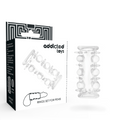 Manchon pénien texturé transparent ADDICTED TOYS – vue principale