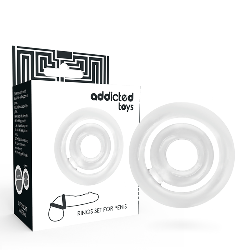 ADDICTED TOYS – Anneau pénis C-Ring Potenz – vue complémentaire