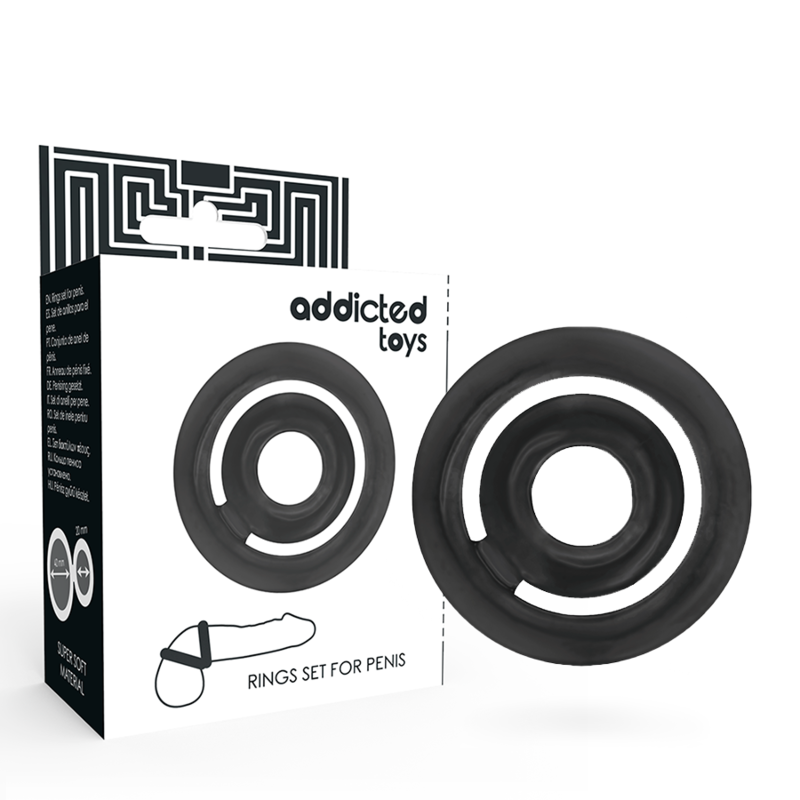 ADDICTED TOYS – Anneau pénis C-Ring Potenz – vue principale