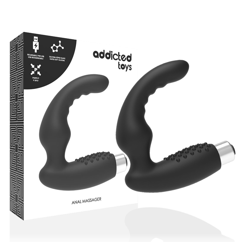 ADDICTED TOYS – masseur prostatique rechargeable Modèle 2 – vue principale