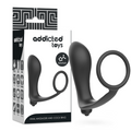 ADDICTED TOYS – Plug anal vibrant avec anneau pénien