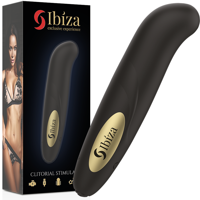 IBIZA – VIBROMASSEUR CLITORIDIEN RECHARGEABLE USB DORÉ D-236031