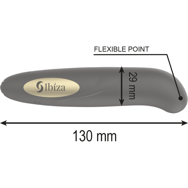 IBIZA – VIBROMASSEUR CLITORIDIEN RECHARGEABLE USB DORÉ D-236031
