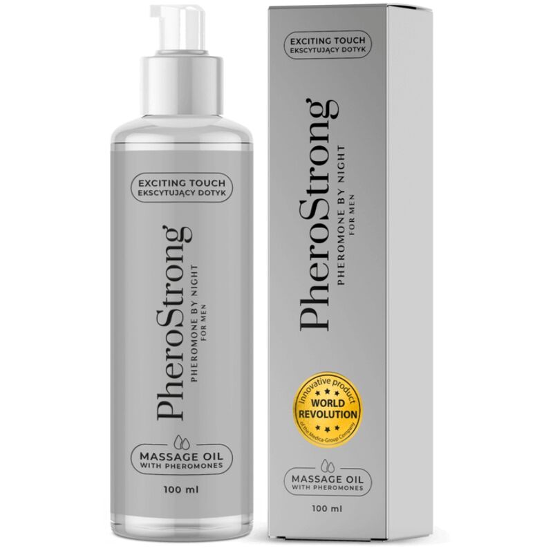 PheroStrong – Huile de Massage pour Homme – 100 ml