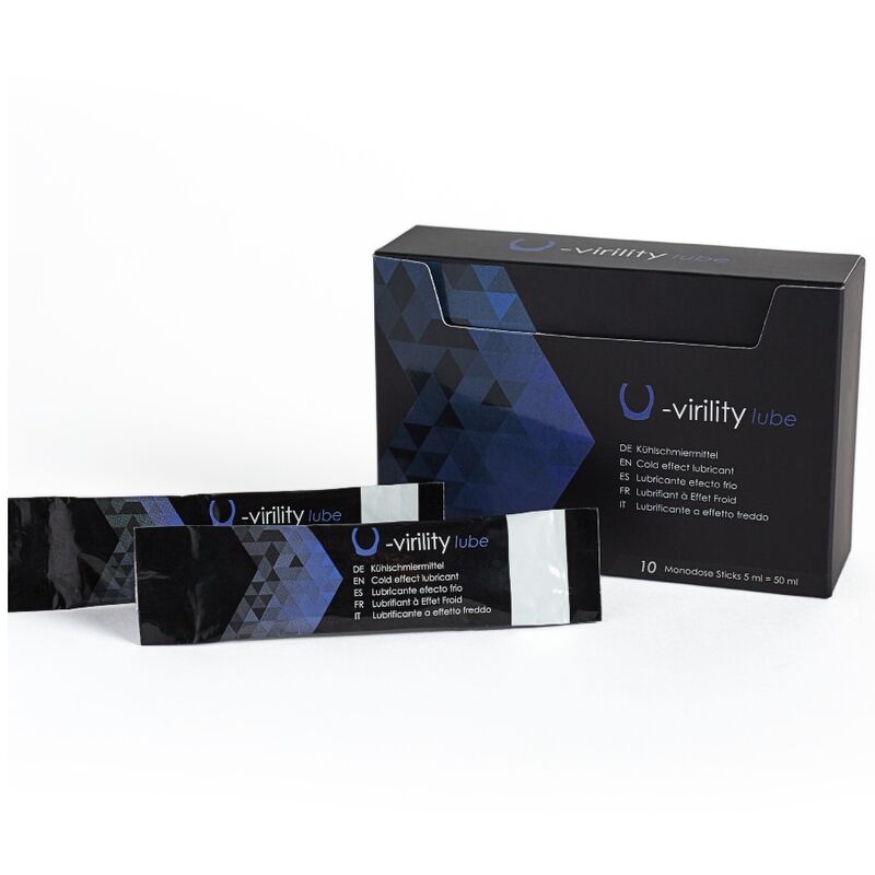 500COSMETICS U-Virility Lube lubrifiant effet frais 10 x 5 ml – ITX-P12130