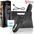 Ibiza - Vibrateur clitoridien multicellulaire à brossage rabbit hi-tech et double ondes