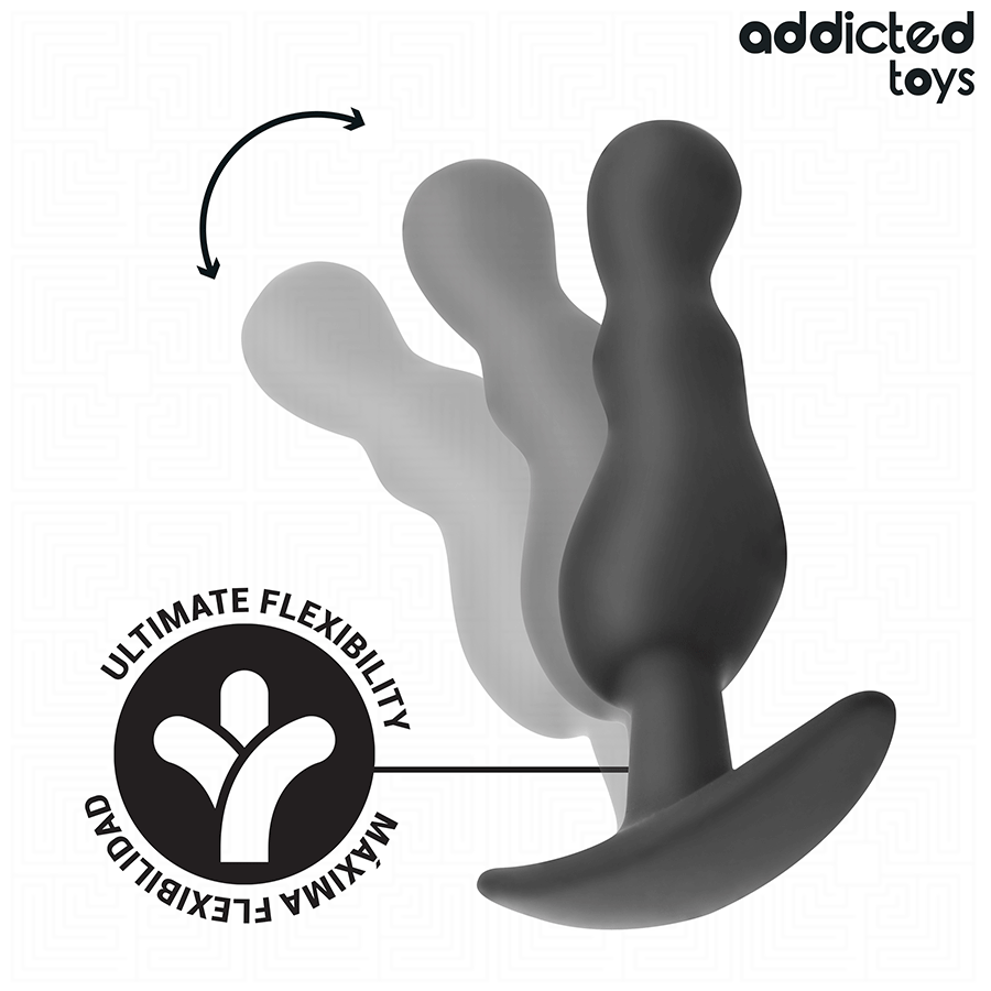 ADDICTED TOYS – Lot de 3 plugs anaux – présentation