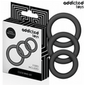 ADDICTED TOYS – Lot d’anneaux en silicone – vue principale
