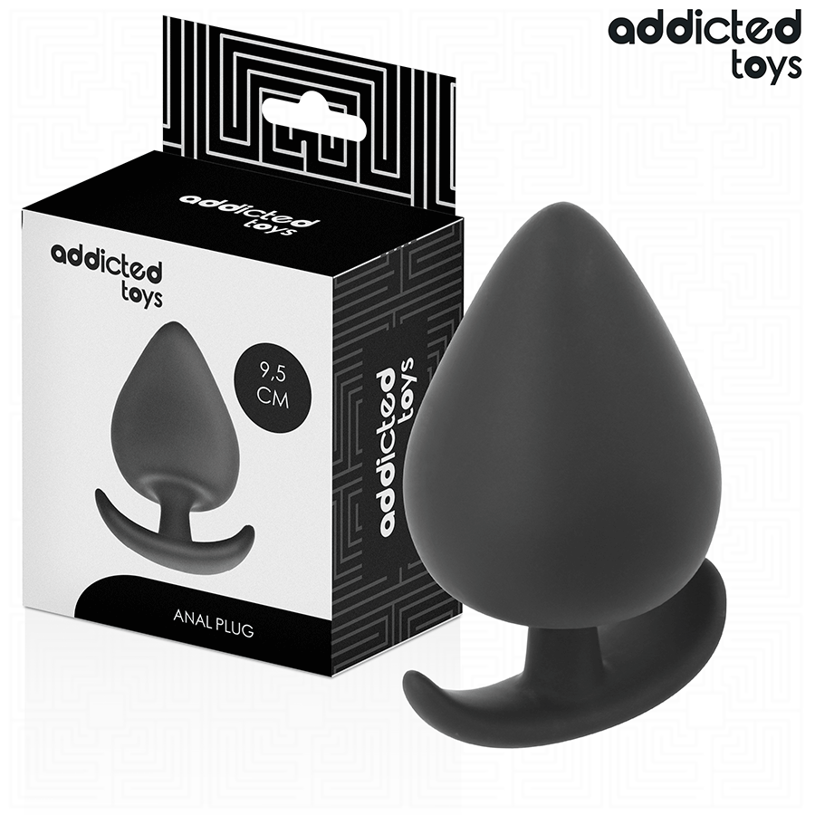 ADDICTED TOYS – Plug anal en silicone – vue de forme