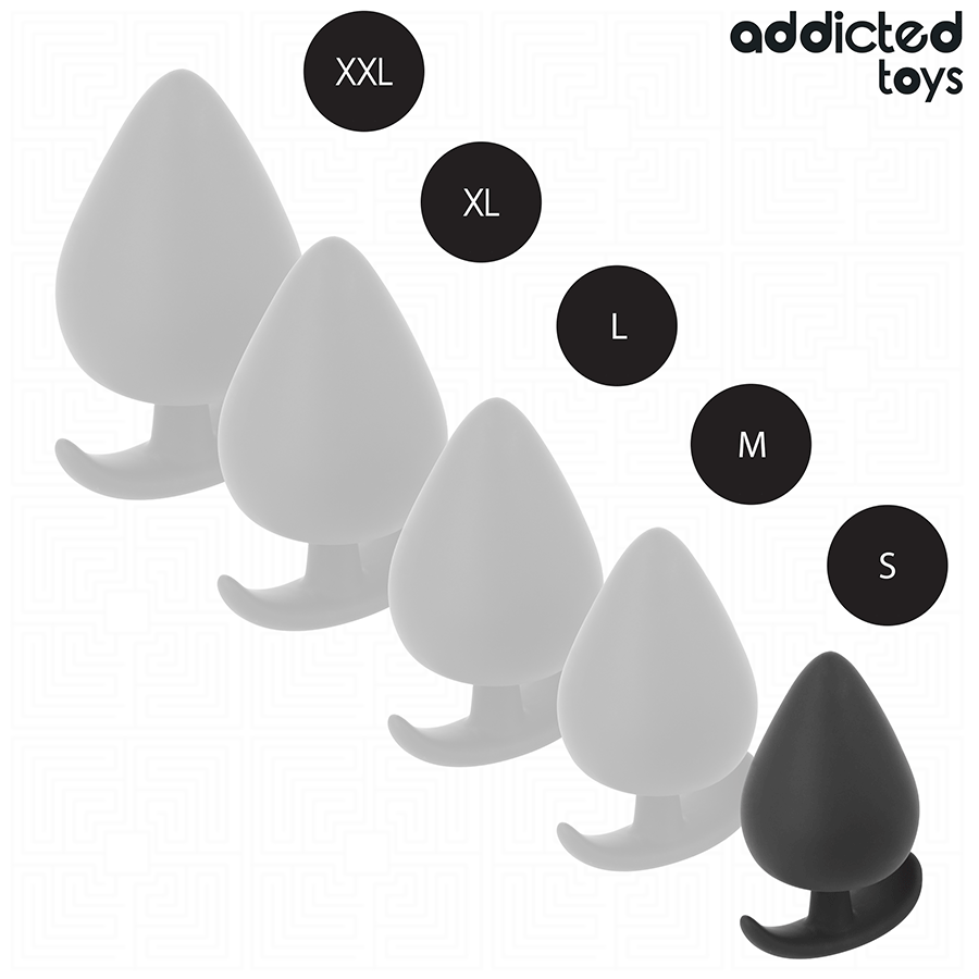 ADDICTED TOYS – Plug anal en silicone – détail produit