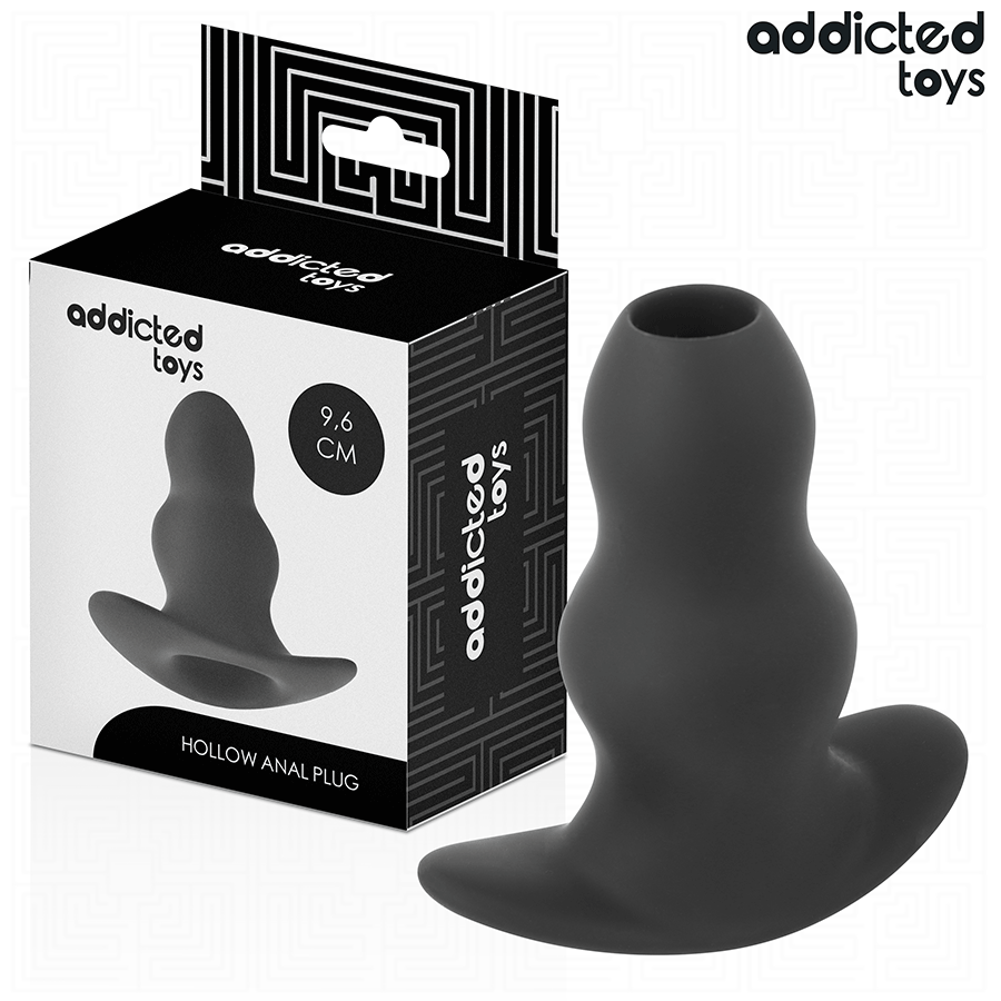 ADDICTED TOYS – Plug anal creux en silicone – vue produit