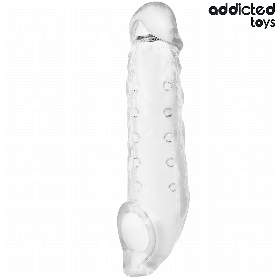 ADDICTED TOYS – Extension de pénis transparente – détail du produit
