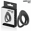 ADDICTED TOYS – Anneau pénis à double texture – vue principale