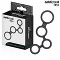 ADDICTED TOYS – Anneau pénis avec séparateurs pour testicules – vue principale