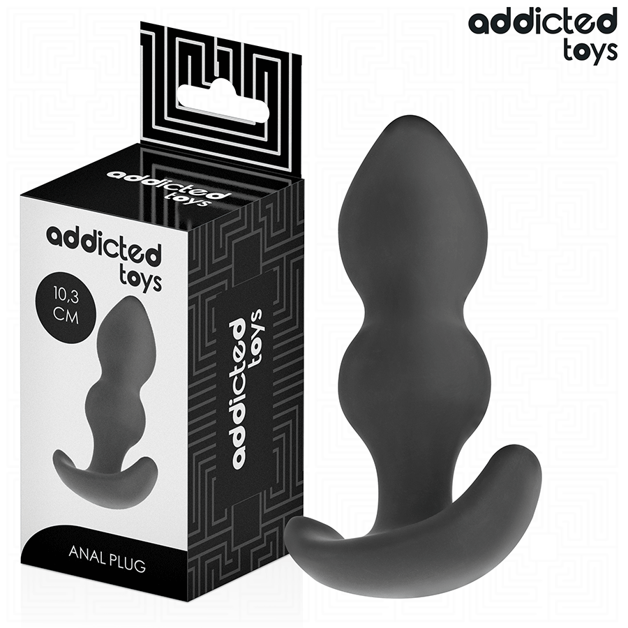 ADDICTED TOYS – Plug anal en silicone – présentation produit