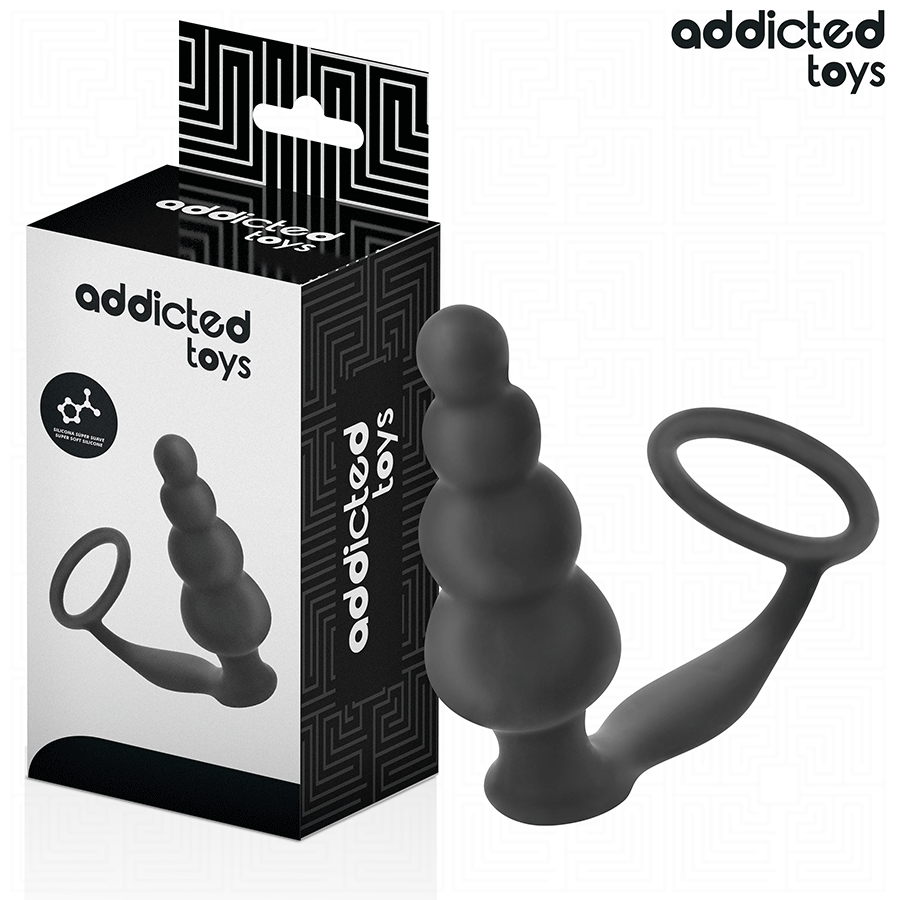ADDICTED TOYS – Plug anal avec anneau – vue complémentaire