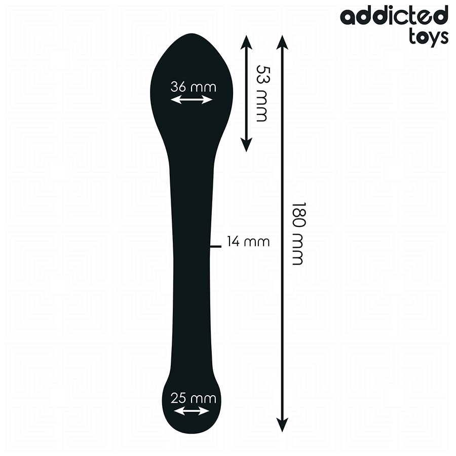 ADDICTED TOYS – Stimulateur anal 18 cm – présentation