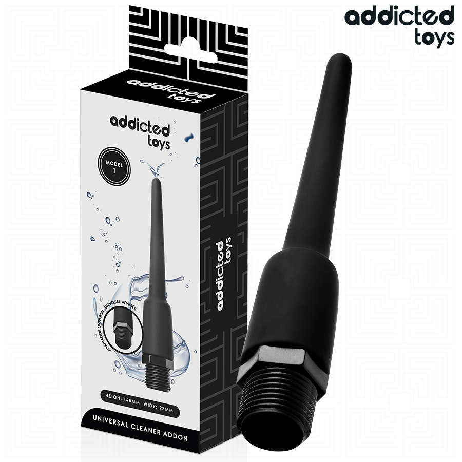 Kit de lavement anal avec adaptateur universel ADDICTED TOYS – modèle 1