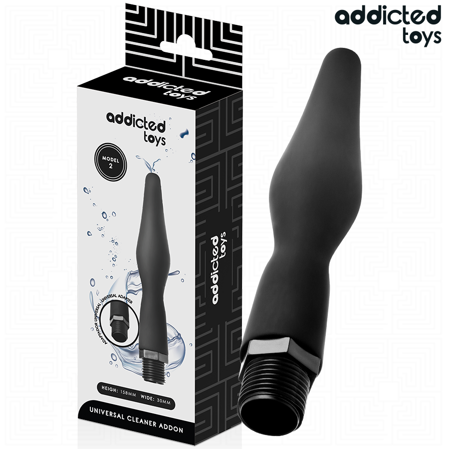 Kit de lavement anal avec adaptateur universel ADDICTED TOYS – modèle 6