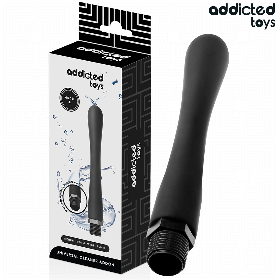 Kit de lavement anal avec adaptateur universel ADDICTED TOYS – détail du produit