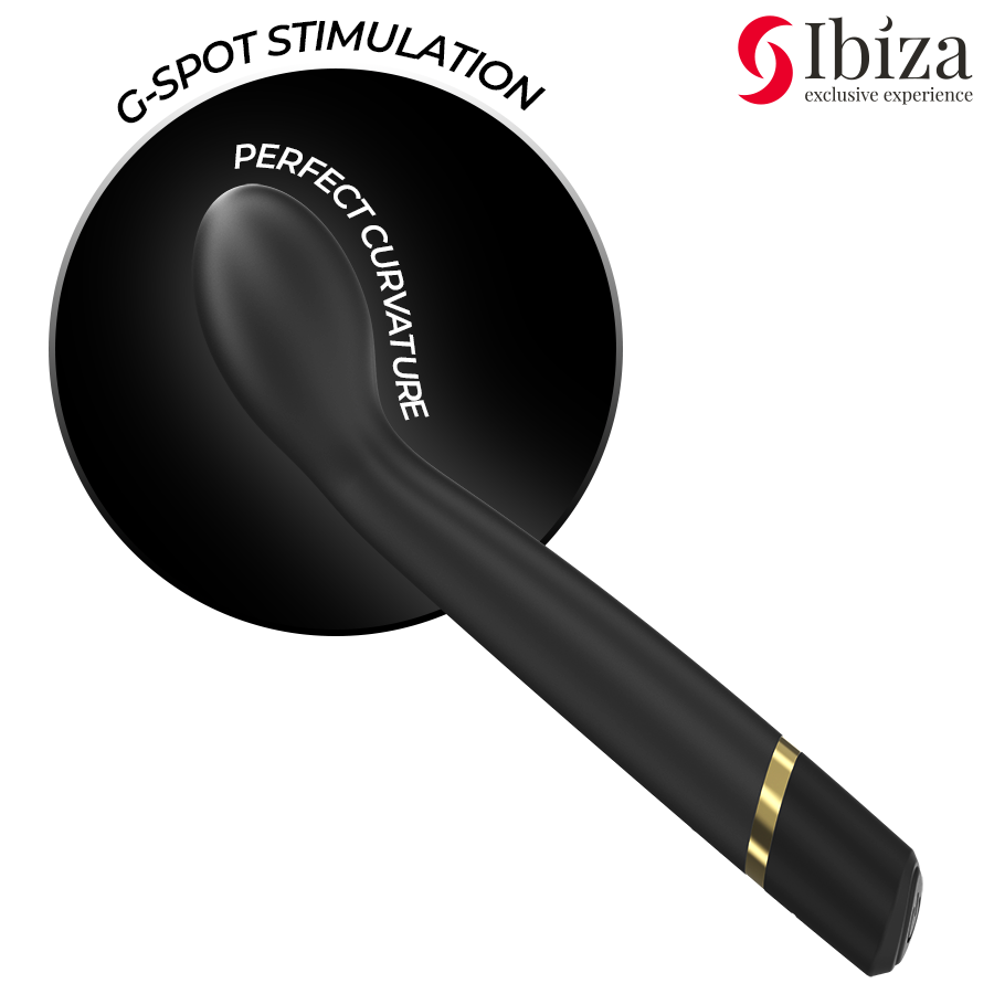 Ibiza - Vibrateur point G en silicone de luxe à 10 vibrations