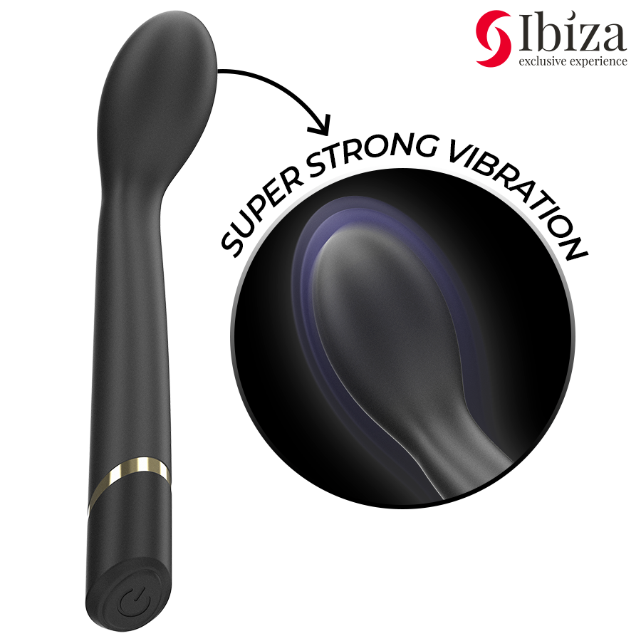 Ibiza - Vibrateur point G en silicone de luxe à 10 vibrations