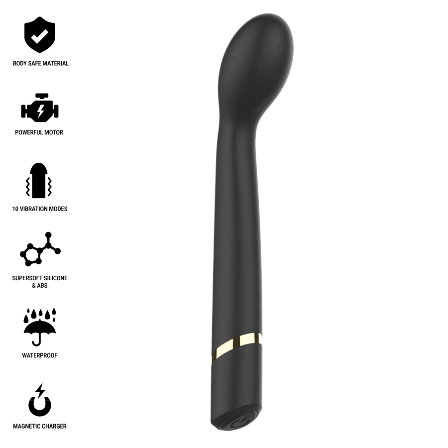 Ibiza - Vibrateur point G en silicone de luxe à 10 vibrations