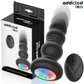 ADDICTED TOYS – Plug anal rotatif vibrant à télécommande
